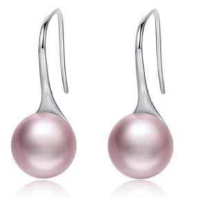 Elegant Sterling Silver Drop Earrings – Timeless & Sophisticated