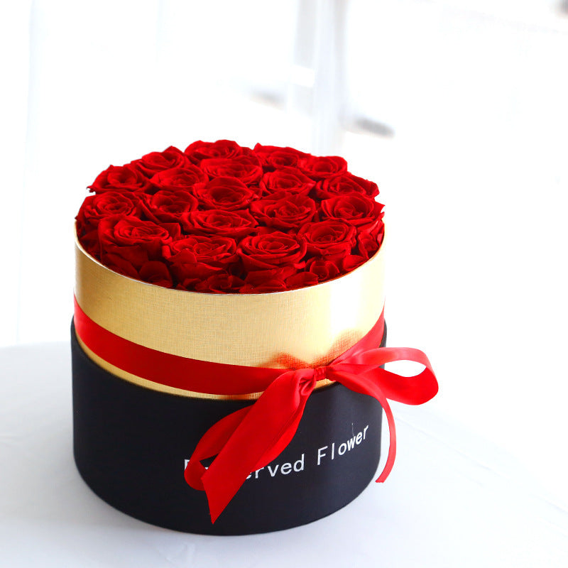 Eternal Roses In Luxurious Gift  Box - Preserved Real Roses for Lasting Elegance