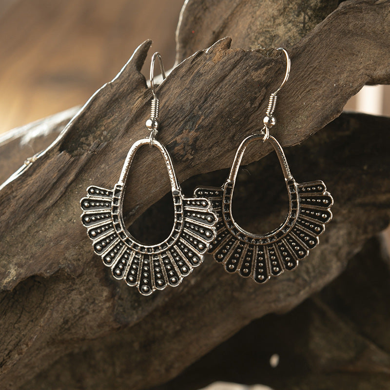 Justice Ginsburg-Inspired Antique Silver & Gold Earrings – Elegant & Timeless