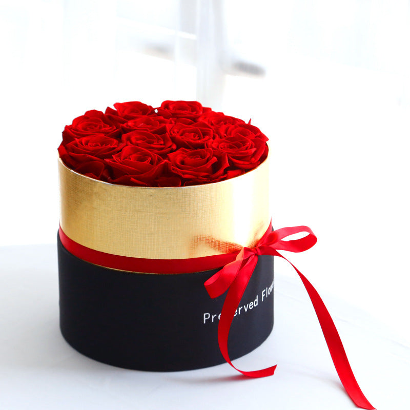 Eternal Roses In Luxurious Gift  Box - Preserved Real Roses for Lasting Elegance