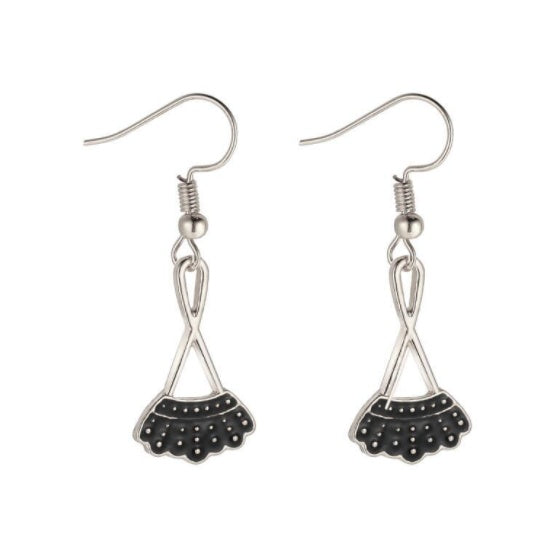 Justice Ginsburg Inspired Scalloped Alloy Earrings