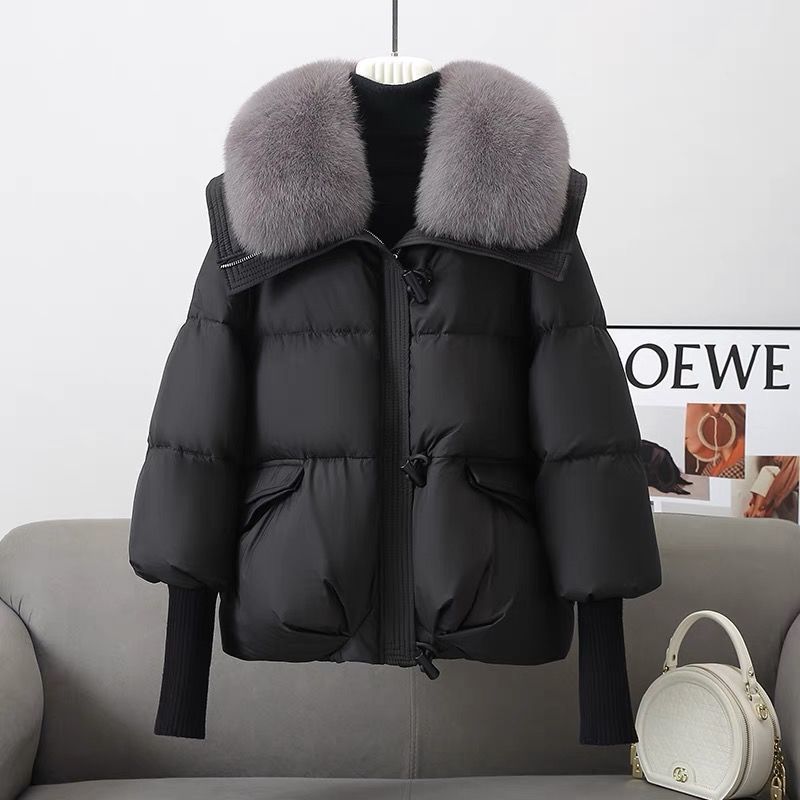 Luxe Fur-Collar Puffer Jacket – Elegant & Cozy Winter Essential