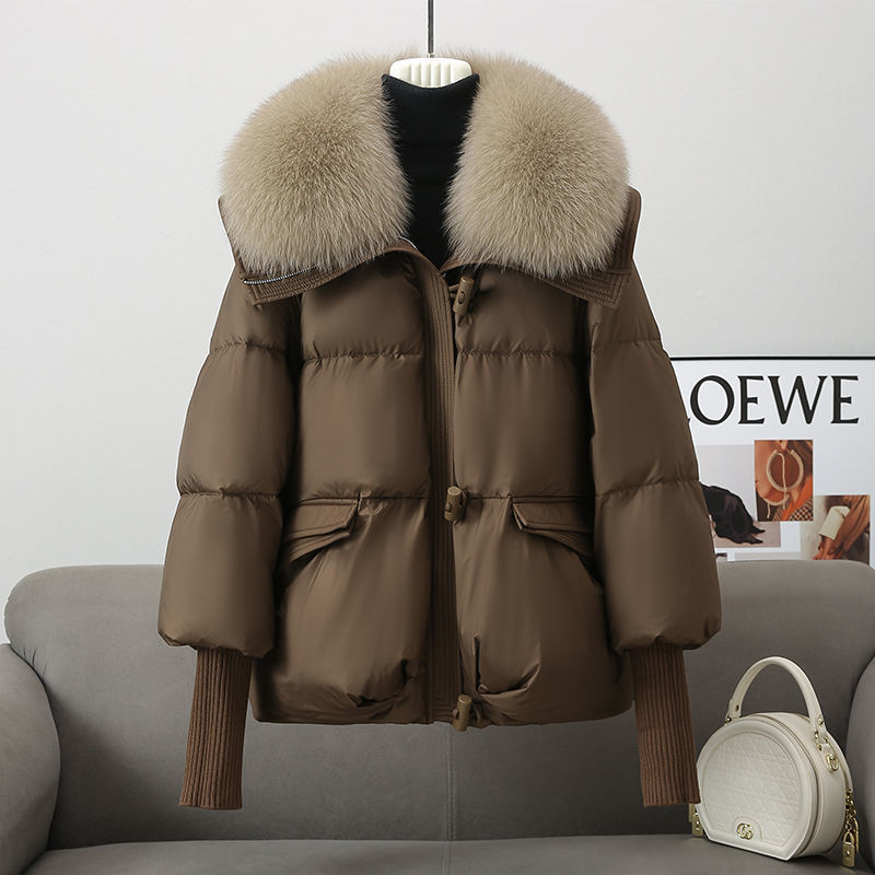 Luxe Fur-Collar Puffer Jacket – Elegant & Cozy Winter Essential